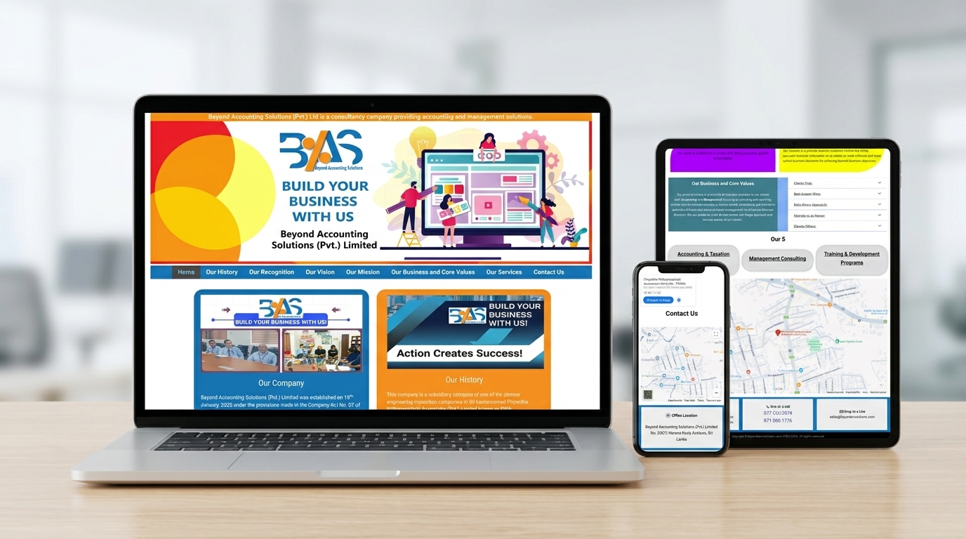 Beyond Accounting Solutions Website